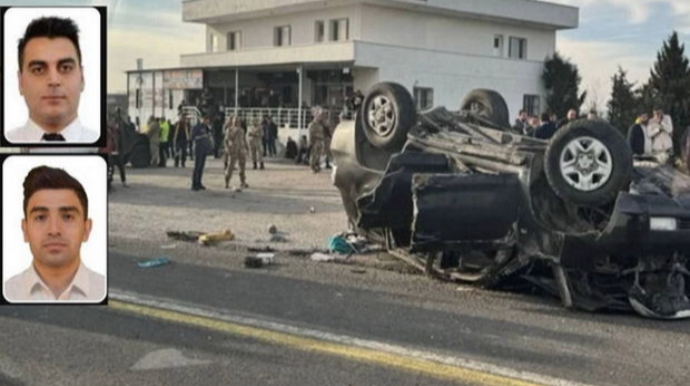 Ərdoğanın qəzaya düşən konvoyunda yaralanan daha bir polis vəfat etdi - FOTO 