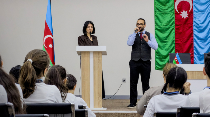 ADY şagirdlərə təlim keçdi - FOTOLAR 