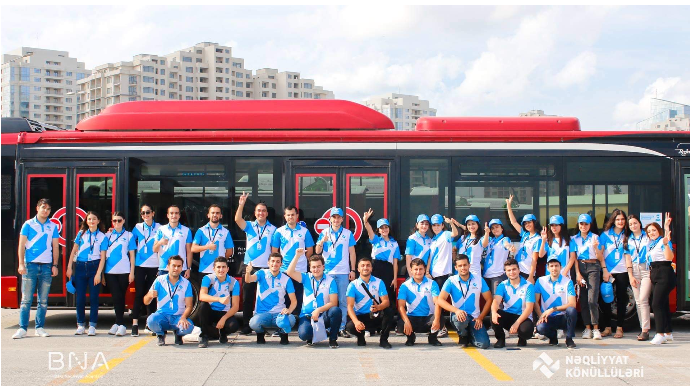 Nəqliyyat Könüllülərinin “Bakubus” MMC və STM MMC-yə təcrübə səfəri təşkil edilib