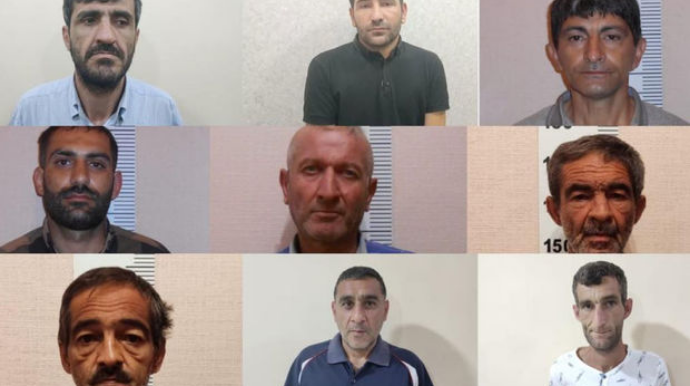 Lənkəranda əməliyyat zamanı 21 nəfər saxlanıldı  - FOTO