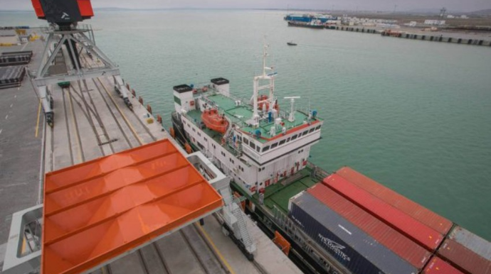 Bakı Limanından aşırılmış yüklərin həcmi 9%-ə yaxın artıb 