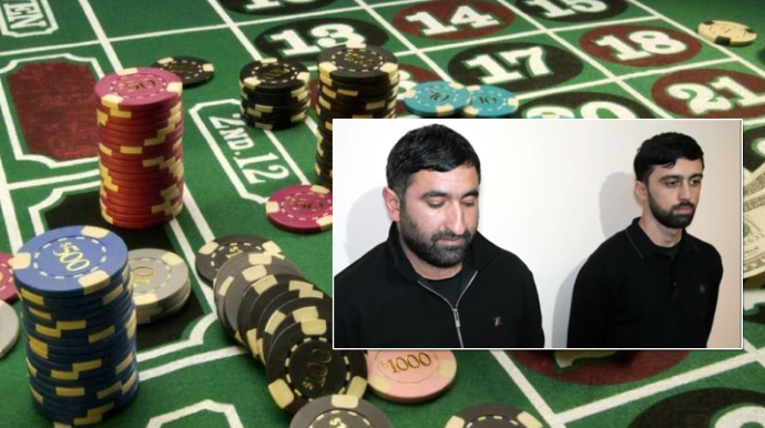 Qanunsuz onlayn qumar oyunları təşkil edənlər saxlanıldı - VİDEO 