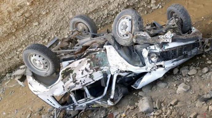 Tovuzda "Niva" aşıb, xəsarət alan var