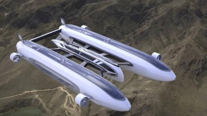 "Lazzarini" studiyası uçan Air Yacht superyaxtasının layihəsini hazırlayıb