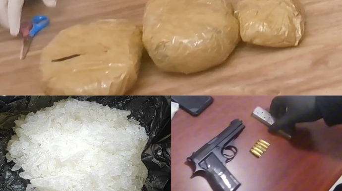 Biləsuvarda narkokuryerlərə qarşı əməliyyat keçirilib   - FOTO