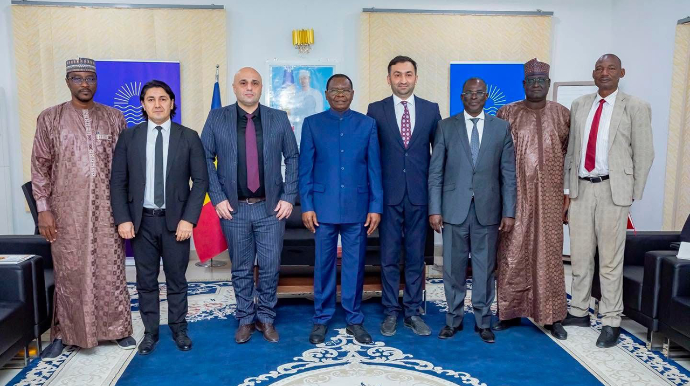 İRİA heyəti Çadda rəqəmsal əməkdaşlığı müzakirə etdi - FOTOLAR 