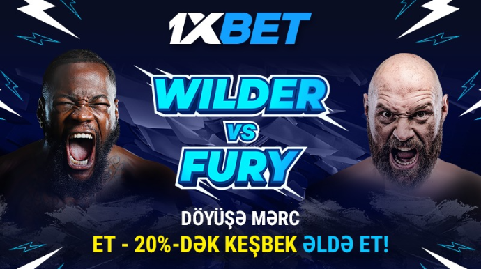1xBet`nin Fyuri  – Uaylder arasındakı mübarizənin aksiyası ilə qazanın