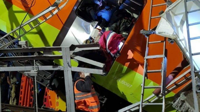 Mexikoda körpünün uçması nəticəsində ölənlərin sayı 27-yə çatıb - VİDEO - FOTO - YENİLƏNİB