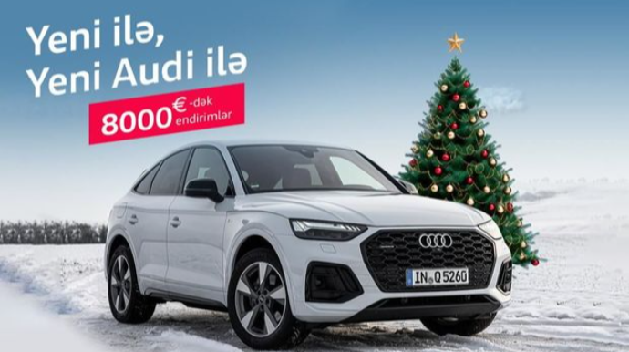 “Audi” Bakı Mərkəzində 8 000 avroyadək endirim! 