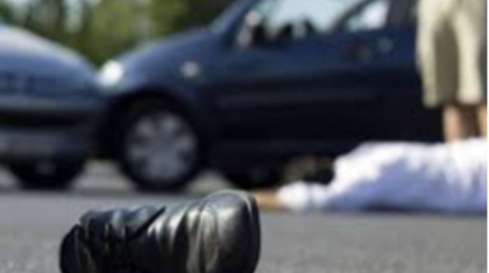 Bakıda piyadanı avtomobil vurub