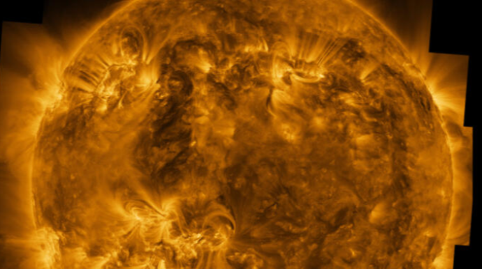 Günəşdə partlayış olub 