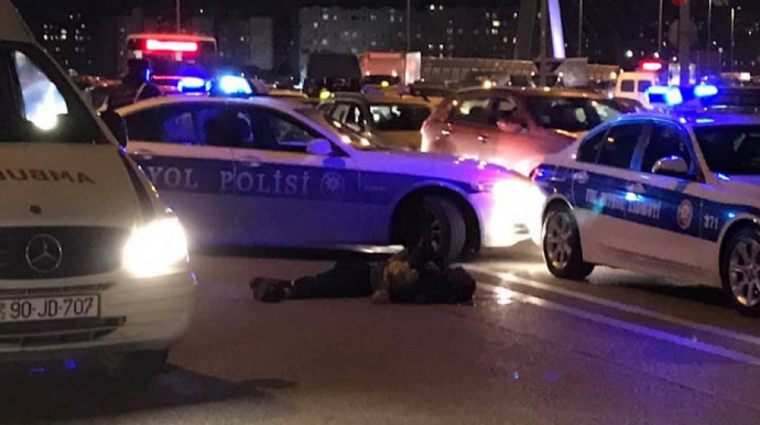 Bakı-Sumqayıt yolunda maşın piyadanı belə vurub öldürdü   - FOTO - VİDEO