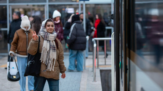 ADY:  Kəskin hava şəraiti ilə əlaqədar qatarlara tələbat artdı - FOTO