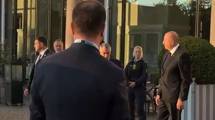 Prezidentin Danimarka səfərindən yeni görüntülər - VİDEO