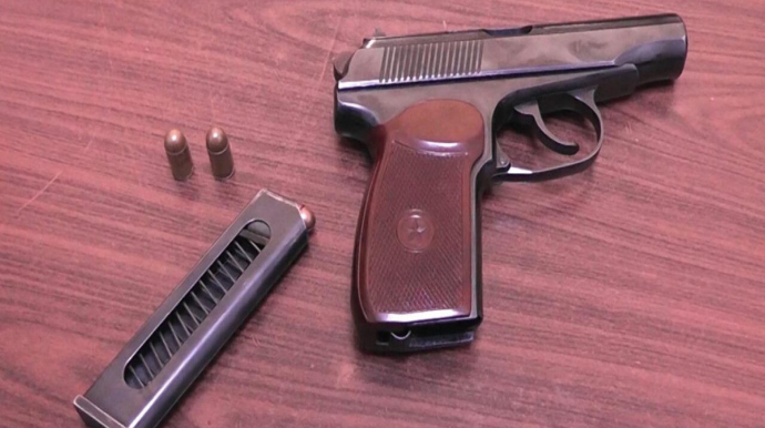 Keçmiş məhkumdan tapança götürülüb 