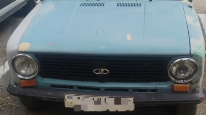 Qobustanda narkotikin təsiri altında taksi xidməti göstərən sürücü saxlanıldı  - FOTO