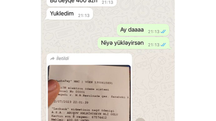 Bakıda həkimlərin başına iş gəldi - Yeni vatsap dələduzluğu   - FOTO