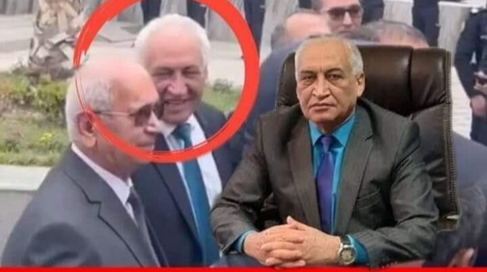 Şəhid dəfnində qəhqəhə çəkərək gülən iş adamı: "Yanımdakı şəxs isə..." - AÇIQLAMA 