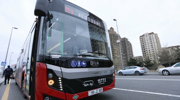 BNA rekord sayda avtobusu xəttə buraxıb