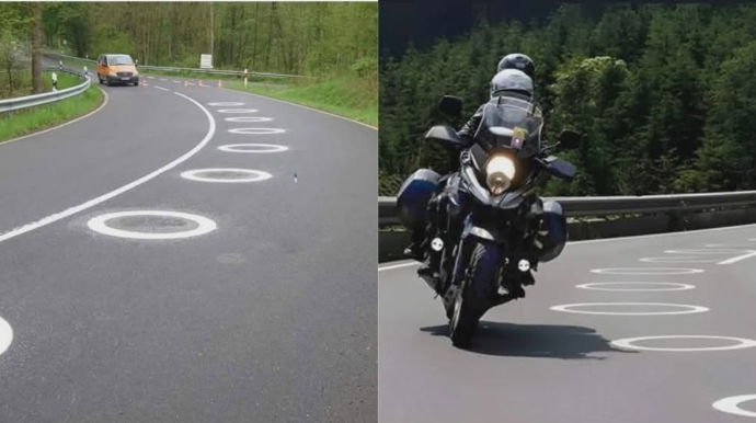 Bu yol nişanları motosiklet qəzalarını azaltmağa kömək edir – EKSPERT - FOTO 