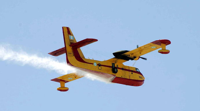 Yunanıstanda yanğınsöndürən təyyarə qəzaya uğradı, ölənlər var   - VİDEO