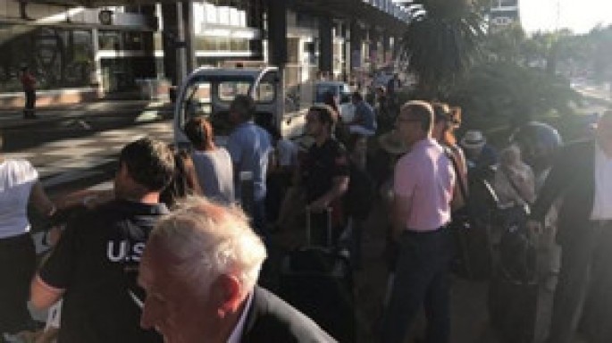 Aeroport terror aktı təhlükəsi ilə əlaqədar təxliyyə edilib