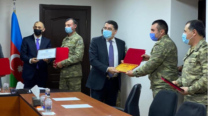 DANX-da döyüşlərdə iştirak edən nəqliyyatçılarla görüş keçirildi - VİDEO