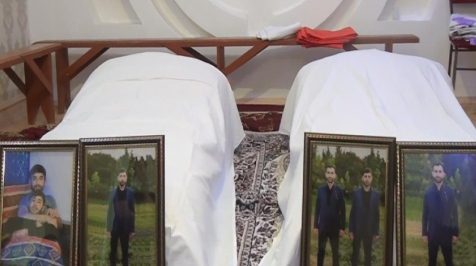 Kanalda boğulan iki qardaş Tovuzda dəfn edildi - FOTO