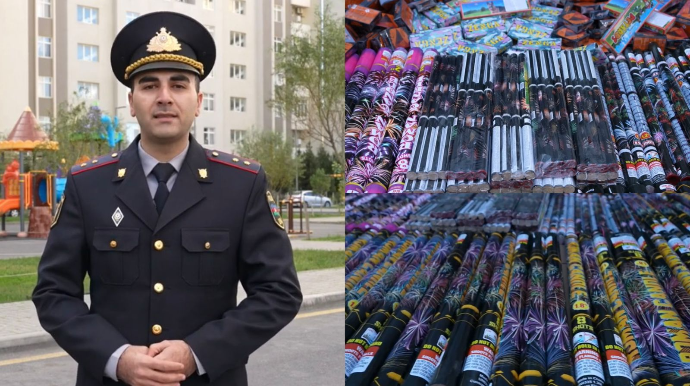 DİN-dən pirotexniki vasitələrlə bağlı müraciət - VİDEO 