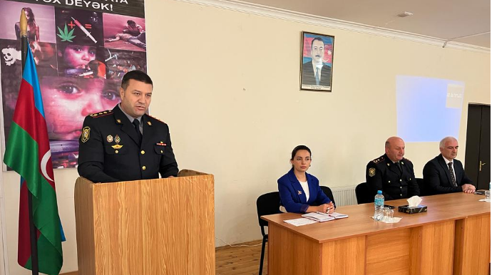 “Narkomaniyaya yox deyək” mövzusunda təcbir keçirilib - FOTO