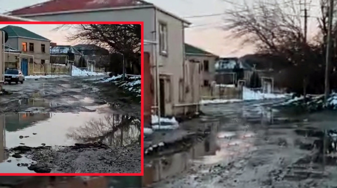 Bakı yollarında "əjdaha yuvaları" peyda olub - VİDEO 