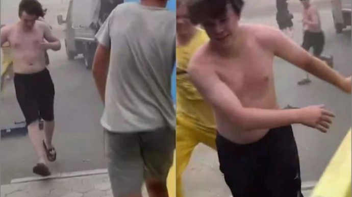 Rusiyada qəfil başlayan qasırğa turistləri xəstəxanalıq etdi   - VİDEO