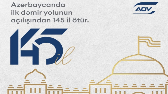 Bakı–Sabunçu–Suraxanı dəmir yolunun açılışından 145 il ötür 