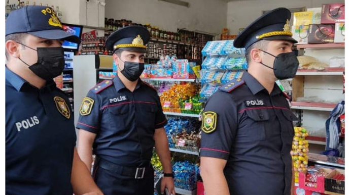 Qaxda koronavirusun kütləvi yayılmasının qarşısının alınması məqsədilə reyd keçirildi - FOTO