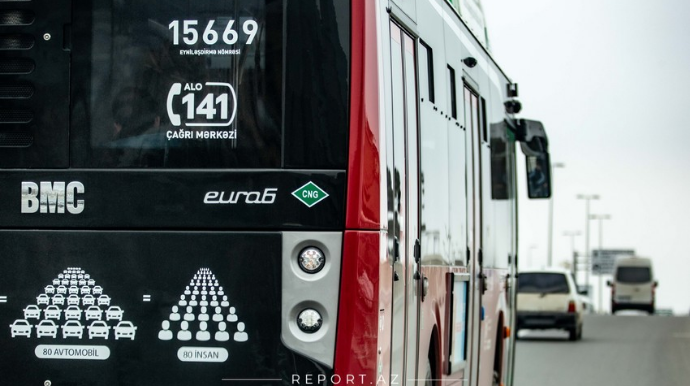 BNA: "146 avtobusun hərəkət intervalında gecikmələr var" 