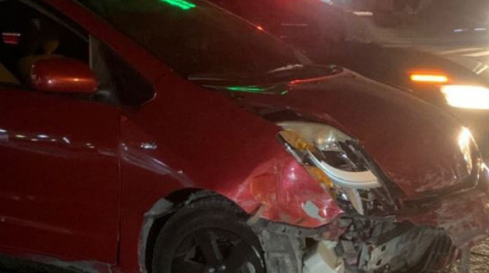Yol polisi iki "Prius"u cərimə meydançasına yerləşdirdi   - FOTO