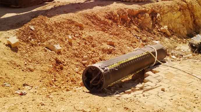 Məhv edilən həmin raketin görüntüləri - FOTO - VİDEO