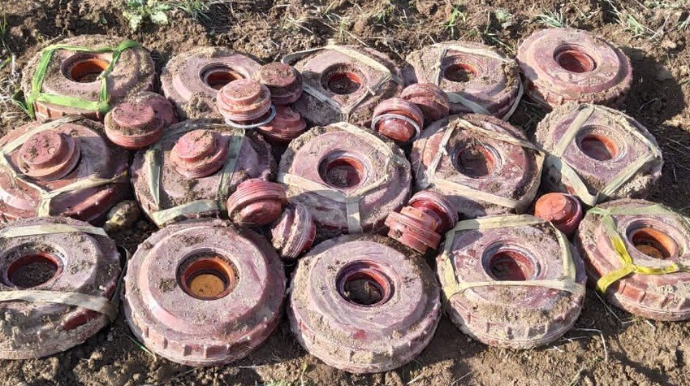 В Азербайджане за 10 последних дней года обезвредили более 300 мин  - ФОТО
