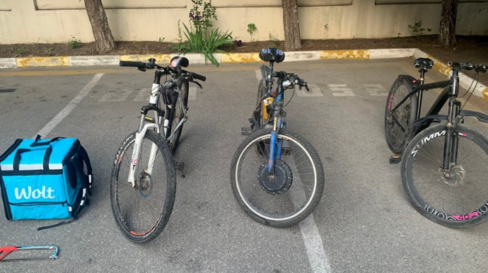 Bakıda velosiped oğrusu saxlanılıb  - VİDEO