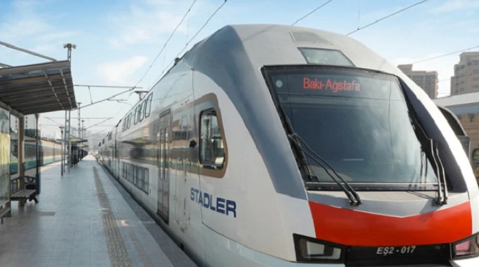 Sərnişin qatarlarında sürət həddi endirildi 