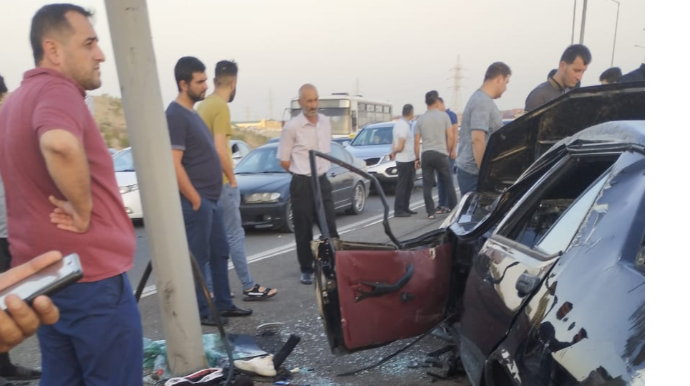 Hərbi xidmətdən yeni qayıdan gənc sürücü qəzada öldü  - VİDEO