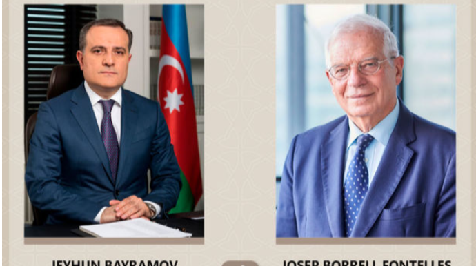 Ceyhun Bayramov Cozef Borel ilə telefon danışığı aparıb