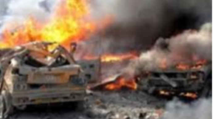 Взрыв прогремел на территории авторынка в Харькове - ФОТО