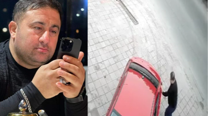 Sürücü “moyka”nın qarşısında qəfil öldü  - VİDEO