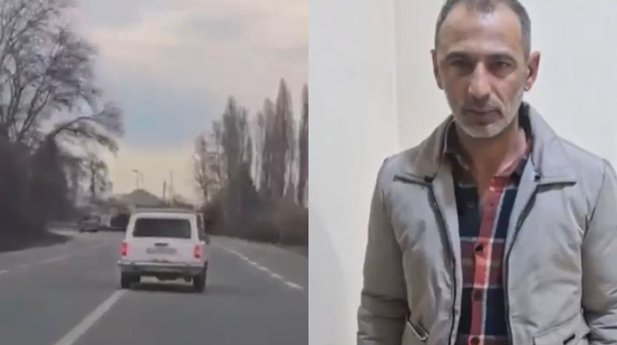 Yol polisindən qaçan sərxoş sürücü bütün qaydaları pozdu; iş məhkəməyə düşdü - VİDEO 