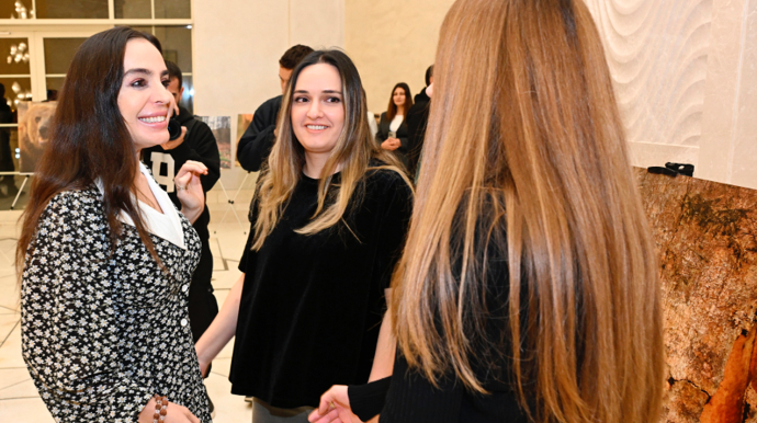Leyla Əliyeva “Hirkan” sənədli filminin təqdimatında iştirak etdi - FOTOLAR 