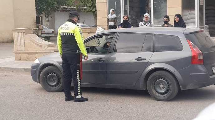 Дорожная полиция провела рейд в Билясуваре  - ФОТО
