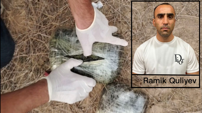 Narkokuryerlik edən şəxs həbs edildi 