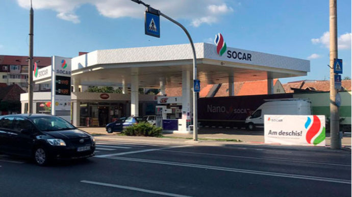 Rumıniyada “SOCAR” brendi altında 50-ci YDM istifadəyə verildi - FOTO