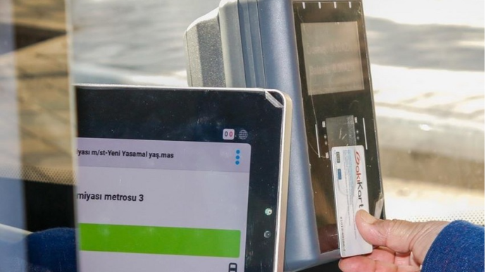 Bakıda 49 nömrəli marşrut xəttində ödəniş “BakıKart”la  olacaq 